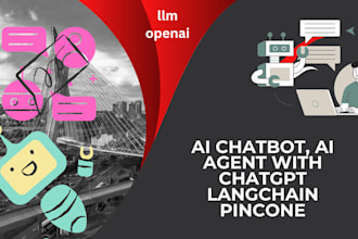 develop ai bot with chatgpt llm openai langchain pincone