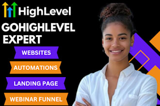 be your highlevel funnel expert ghl workflow website automation ai agent