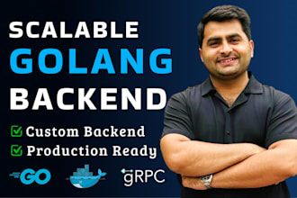 build scalable golang backend apis, microservices and cloud applications