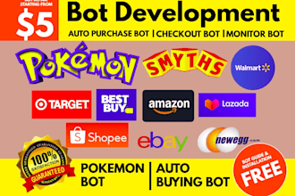 do super fast auto purchase bot, auto buying bot, auto checkout bot