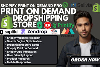shopify print on demand dropshipping store printify etsy print on demand gelato