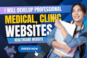 create a responsive medical, clinic, or healthcare website