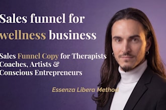 write a conscious sales funnel for your wellness business