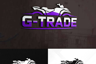 create premium aesthetics modernized bike shop logo design for your brand