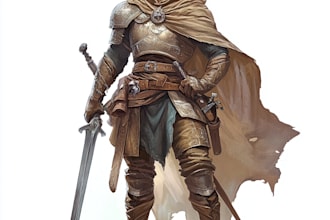 design a dnd character art