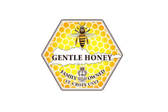 design fun family owned honey company based logo
