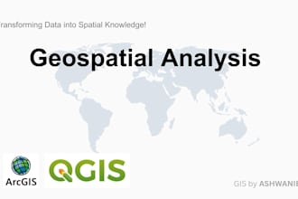 do spatial analysis and gis mapping using arcgis and qgis