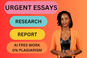 provide urgent essay writing as an expert essay writer