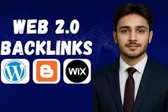 create high quality manual web 2 0 backlinks