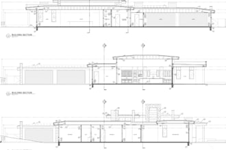 pe stamp seal architectural drawing floor plan site plan mep for city permit