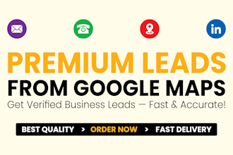 provide high quality leads with google maps scraping