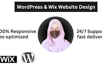create and revamp wordpress and wix website