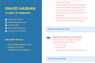 do write a professional CV or resume that gets you hired