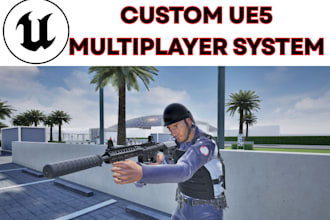 fix or build unreal engine multiplayer systems game mechanics ue5 blueprints