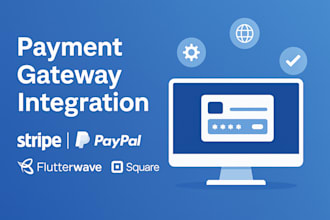 integrate any payment gateway, stripe, paypal, ewallet, cryptocurrency wallets