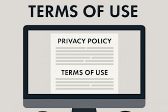 draft a website privacy policy and terms of use