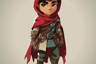 create your rpg game character design