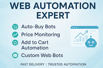 build auto buying bot, amazon bot, walmart bot, ebay bot, etsy bot, bestbuy bot