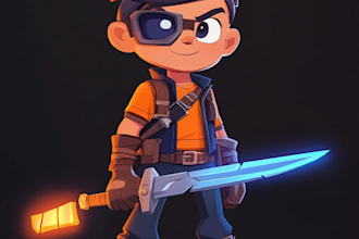 draw 2d sprite, fantasy game art, dnd, and character design