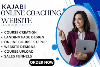 design kajabi funnels kajabi online course kajabi landing page thinkific podia