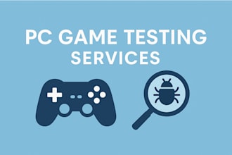 test and review your game on steam or any platform