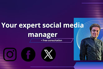 be your personal social media manager for your brand