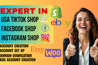 create USA tiktok shop US tiktok account USA tiktok shop business representative