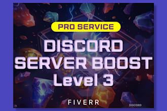 boost your discord server 14 times, superfast