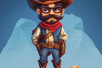make a 2d game characters and game assets