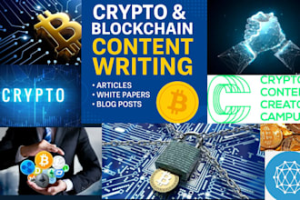 write expert crypto, blockchain ,nft, and web3 content that educates converts