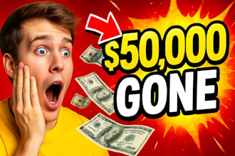 design viral and eye catching youtube thumbnails