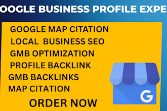 do 90,000 google map citation gmb SEO or gmb backlinks, local business ranking