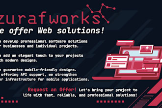 develop a custom web application