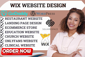 wix onlyfans agency website, modelling, church, christian, clinical website