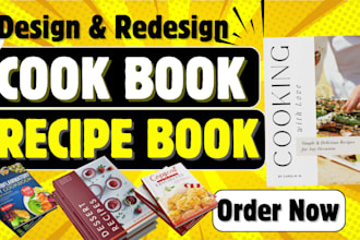 design redesign recipe book cookbook design