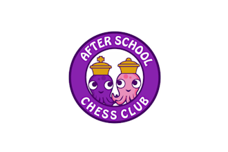 design top quality kid friendly chess club logo