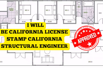 be california license stamp california structural engineer