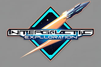 design awesome rpg fantasy or sci fi logo for you