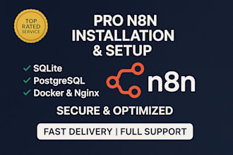 install, configure, and secure your n8n automation server with docker and