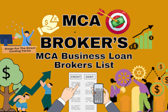 provide iso business loan brokers or investors list
