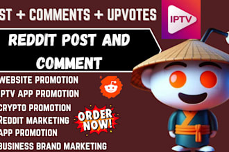 do reddit post upvote to boost ecommerce business website ai app iptv manager