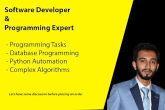 write scripts using python programming, java and cpp