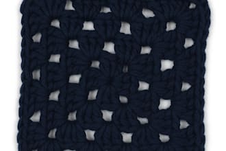 crochet granny squares as per your specifications