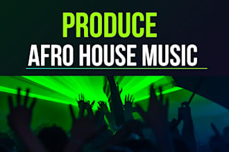 produce energetic and professional afro house music tracks
