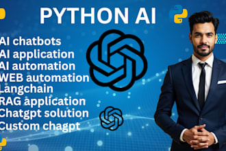 develop ai chatbots, chatgpt solution, ai app, saas platform for your business
