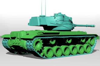 create tank 3d model, military armored vehicle 3d, army truck,combat war machine