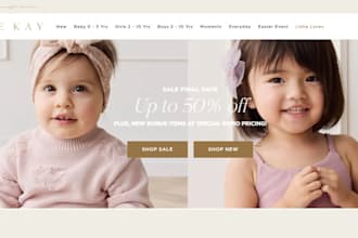 design dynamic kids clothing shopify store baby clothing website kids clothing