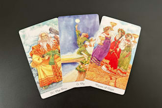 provide an inspiring tarot video consultation for life questions in russian