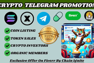 do best telegram promotion subscriber token pump fun crypto investors nft web3