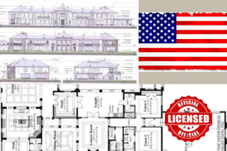 site plan, architectural plan, city permit, florida stamp, plan approval